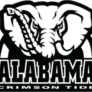 Vinyl Decal for Window - Alabama Crimson Tide